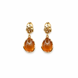 Boucles d'oreilles Éclat d'Ambre
