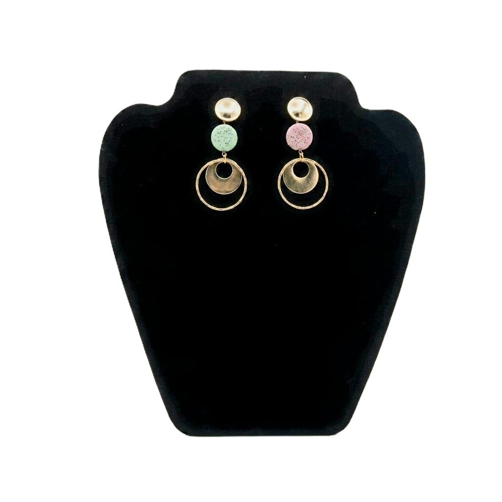 Boucles d'oreilles Aurore Pastel – Image 2