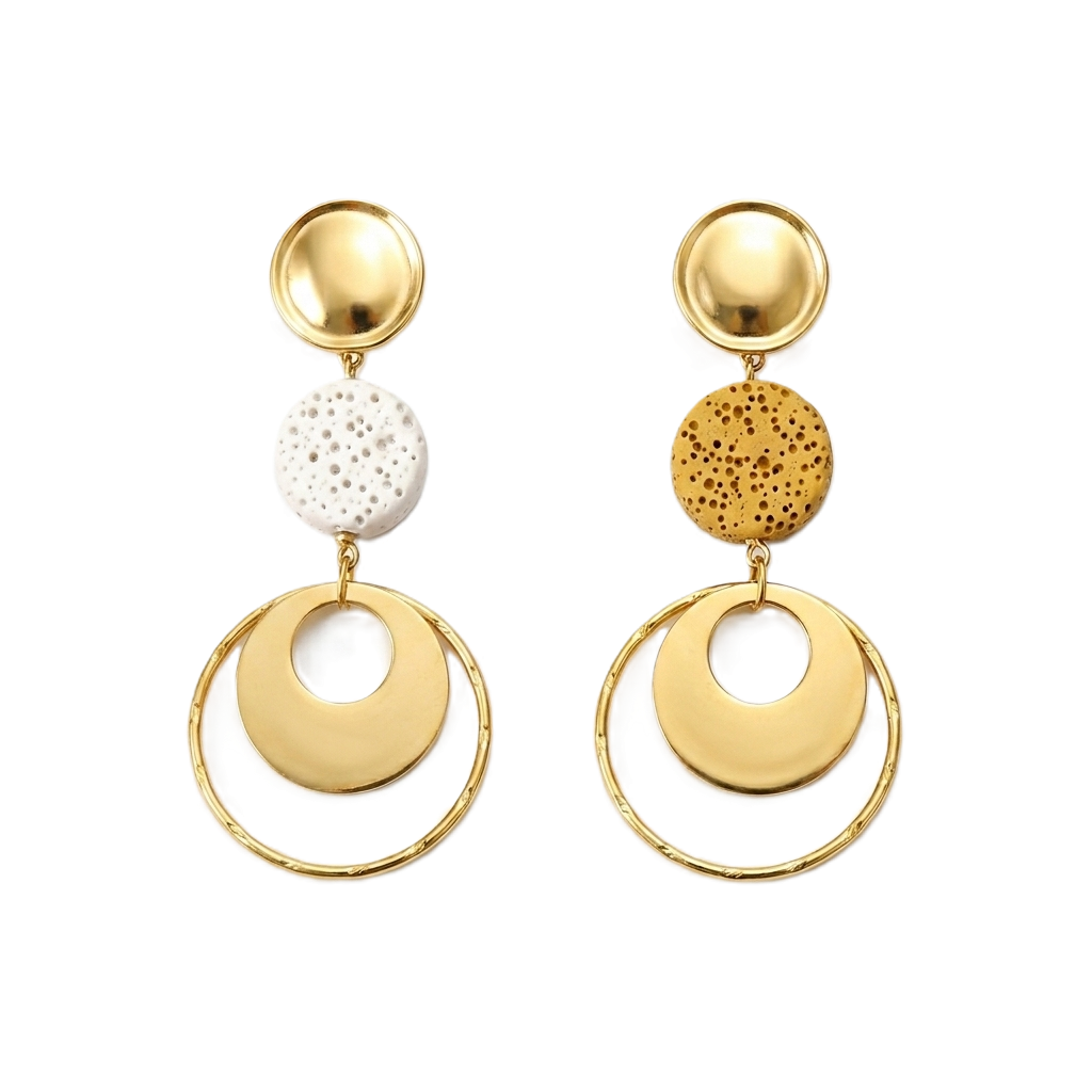 Boucles d'oreilles Aurore Sun